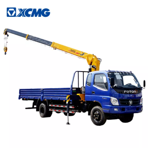 3 tonne XCMG SQ3.2SK2Q Telescopic Truck Mounted Hydraulic Crane For Thekiso