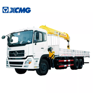 I-XCMG SQ4SK2Q 10TM 4 Ton Truck Mouted Telescopic Boom Crane Ngenani eliphansi