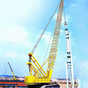 Mga Kagamitan sa Hoiting XCMG QUY150 150 Tonne Crawler Crane Para Ibaligya