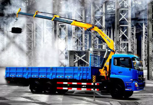 Boom Truck Crane XCMG SQ10ZK3Q 10 tan Articulated Boom Crane Untuk Dijual