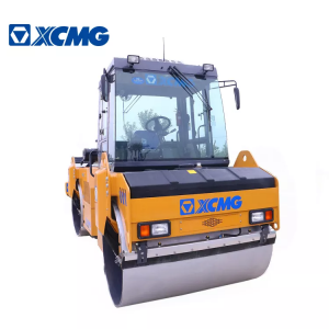 Precio del rodillo compactador en tándem XCMG XD103 de China de 10 toneladas
