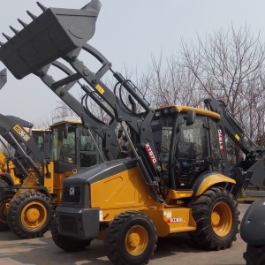 Construction Machinery Backhoe Loader XCMG XT870 Backhoe Tractor For Sale