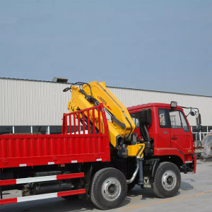 China XCMG SQ3.2ZK2 3 ton Truck Mounted Articulated Boom Crane For Sale