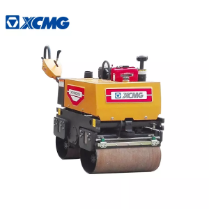 Opinber vörumerki XCMG Mini 0,8 tonna Road Compactor Roller XMR083 til sölu