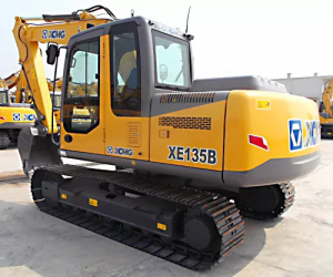 Crawler Excavator XCMG XE135B Compact Digger Moto Digging Excavator