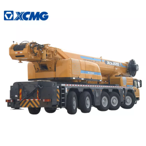 Kinijos oficialus prekės ženklas XCMG XCA220 220 tonų visureigio krano ratinis mobilusis kranas sunkvežimyje montuojamas kranas