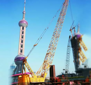 Xina XCMG QUY80 80 tones de grua mòbil sobre eruga en venda