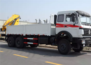 8 toneladang Articulated Boom XCMG SQ8ZK3Q Flatbed Crane For Sale
