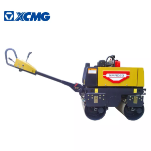 Brand oifigeil XCMG Mini 0.8 tonna rolair compactor rathaid XMR083 airson a reic