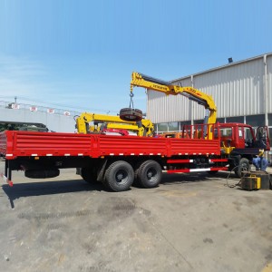 شاحنة كرين مسطحة XCMG SQ6.3ZK3Q 6tonne Crane Lorry للبيع