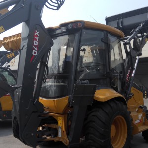 Tracteur de pelle rétrocaveuse XCMG XT870 de machines de construction à vendre