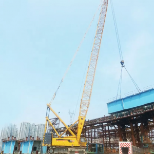 Guindaste sobre esteiras XCMG de 50 toneladas da melhor marca QUY55 para venda com motor Shangchai