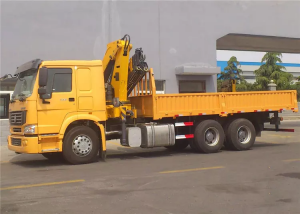 8 ton Articulated Boom XCMG SQ8ZK3Q Flatbed Crane For Sale