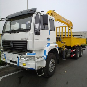 XCMG SQ10SK3Q 10 tonna Telescoping Crane Truck Hoist Framleiðendur í Kína