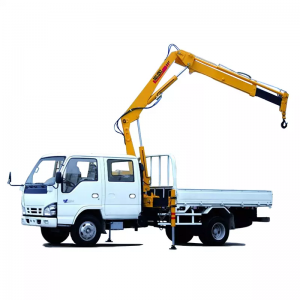 China XCMG SQ3.2ZK2 3 ton Truck Mounted Articulated Boom Crane For Sale