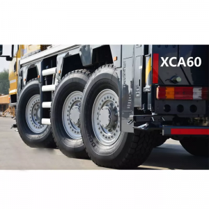 60 тоннын даацтай бүх газрын кран XCMG XCA60 ачааны машинд суурилуулсан кран зарна.