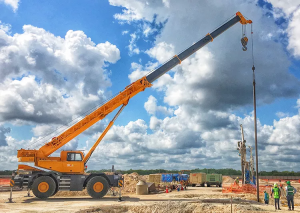 ອຸປະກອນ Hoisting 35Ton Rough Terrain Mobile Crane XCMG RT35 ສໍາລັບການຂາຍ