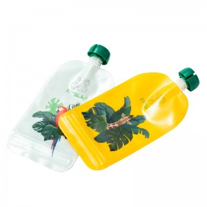 Bolsas reutilizables con cierre de cremallera para alimentos para bebés para líquidos