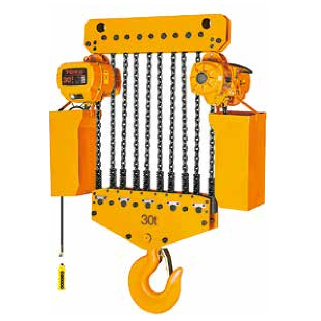 8 Year Exporter 2.5 Ton Electric Chain Hoist - Single Speed type 30t-Stationary – CHENLI