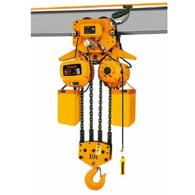 Well-designed 1 Tonne Electric Chain Hoist - Single Speed type 10t -electric trolley running type – CHENLI
