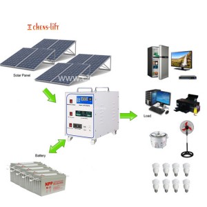 מערכת סולארית מחוץ לרשת שלמה לבית אנרגיה סוללה סוללה מערכת תא סולארי גדל תקע אחסון ו-3kw 4kw 5kw 10kw