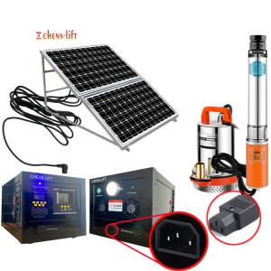 Güneş Enerjili Su Pompası 24V Yüzey Dalgıç Pompa Mobil Pompa Bahçe Sulama Pompası Tarım Arazileri Sulama Pil Püskürtme Pompası