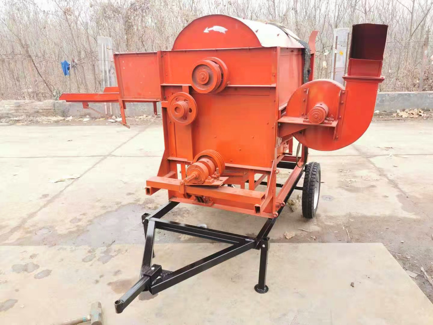 threshing machine thresher sheller machinery in agricultural support customized