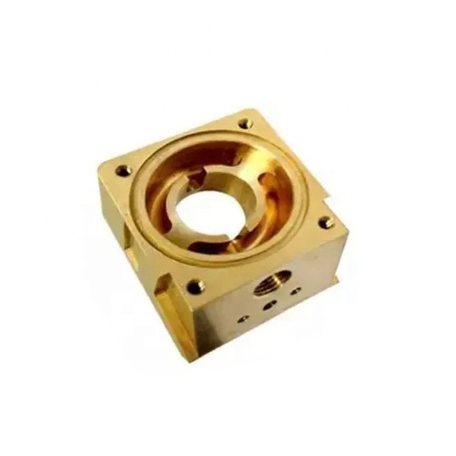 OEM custom metal fabrication professional production brass machining brass parts