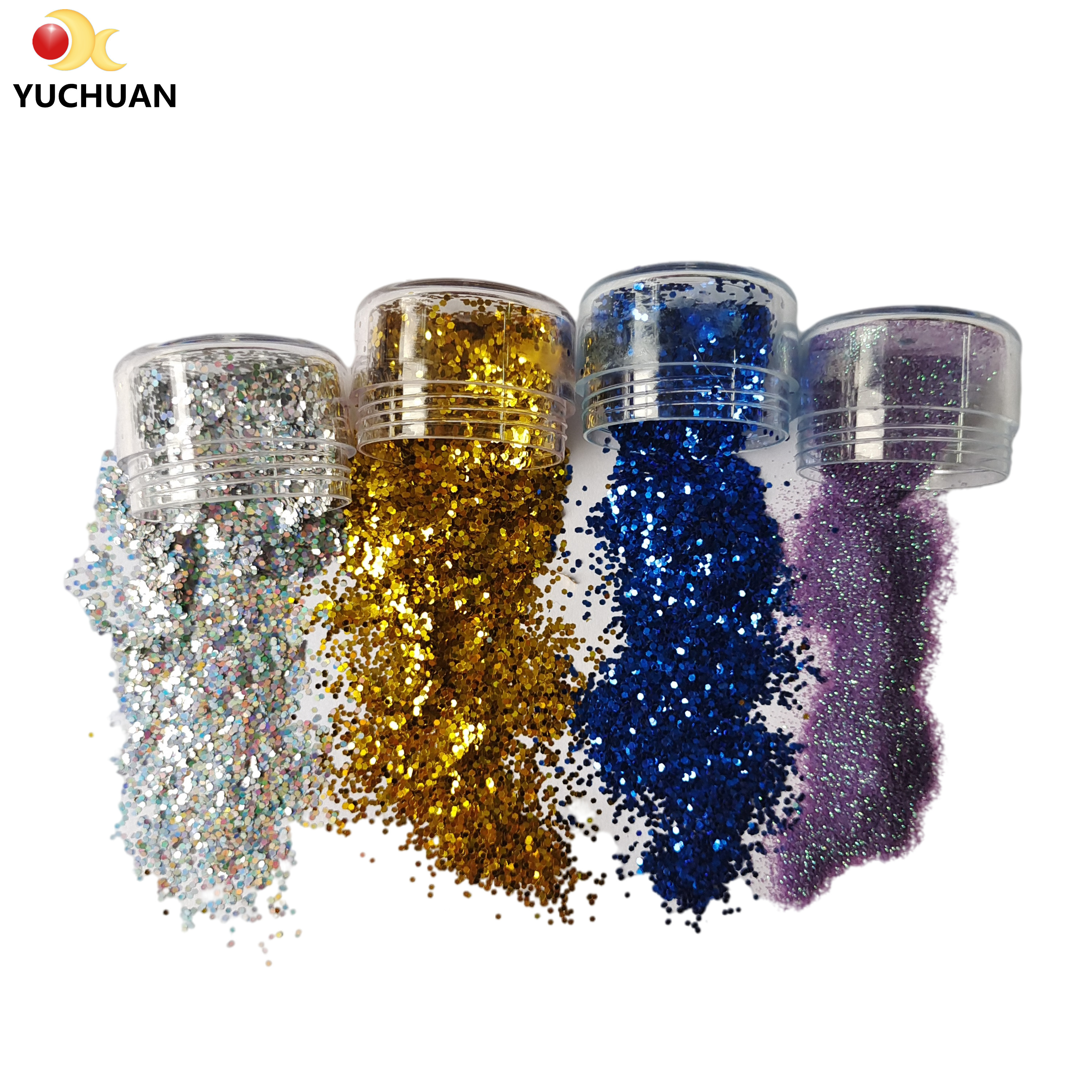 Assorted Colors Glitter Powder for Slime, Craft, Nail Polish, Paints,Craft Glitter