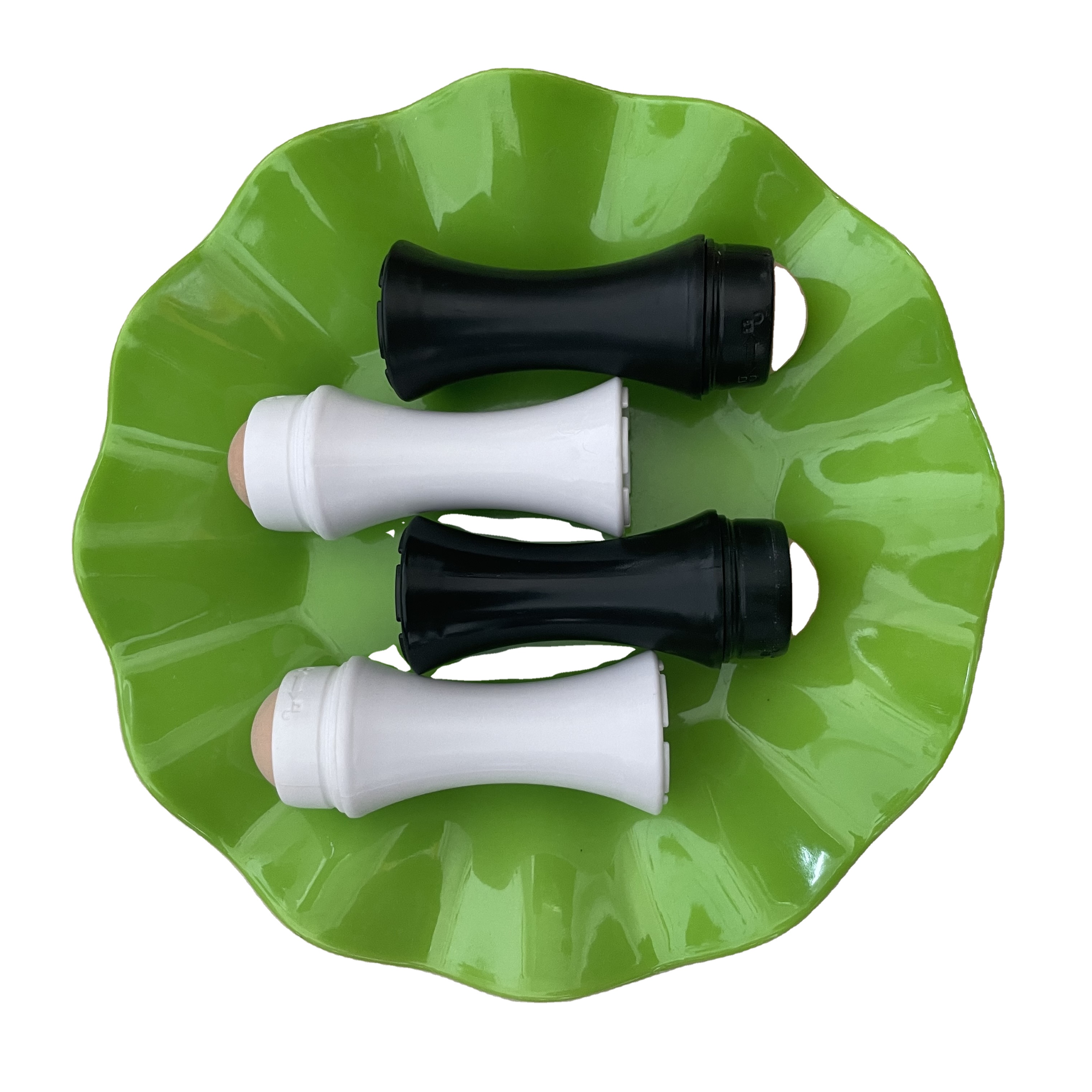 Reusable carrier oil Volcanic Stone Ball facial oil absorbing roller with strong body oils control ability