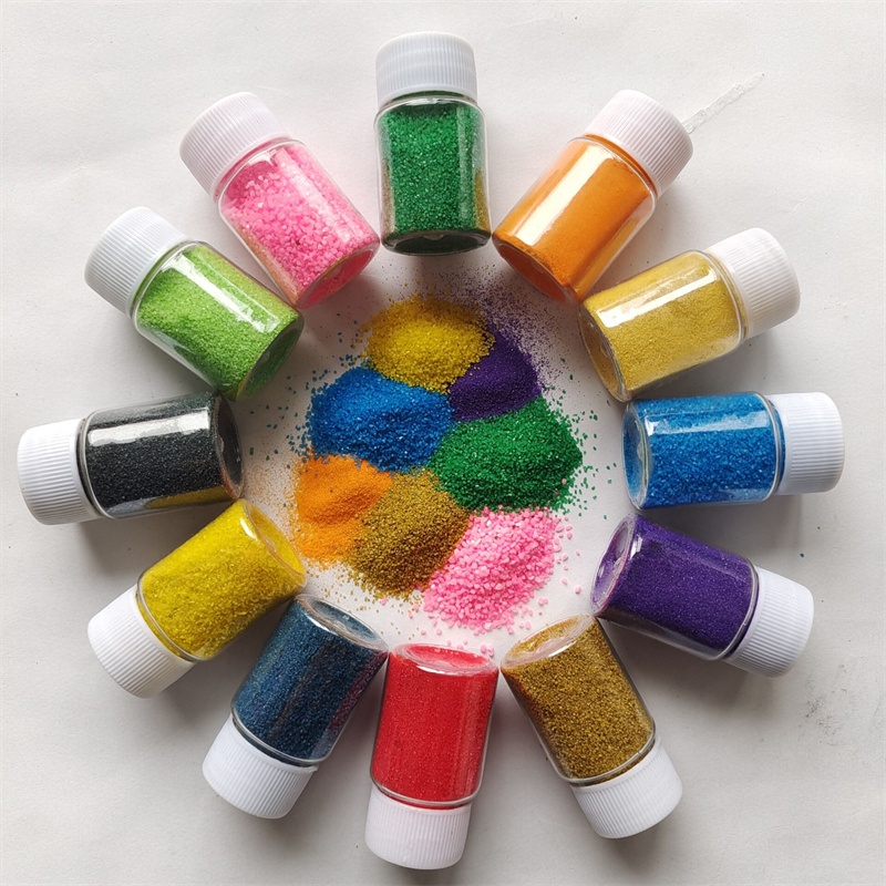 sand coloring kids granite resin  putty color sand change colors bulk sand for fun