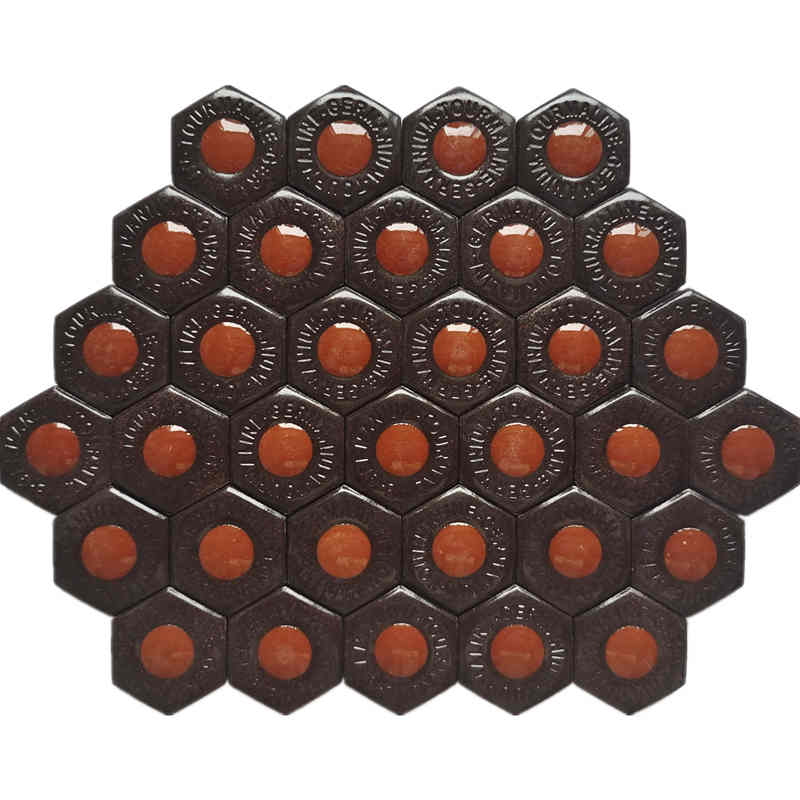 Box packaging with bio energy card Quantum Science Lava Stone Pendant Necklaces Scalar Energy Pendant, OEM logo design