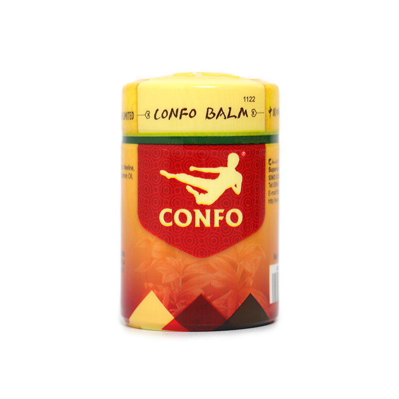 Kontraŭdolora masaĝa kremo flava konfo herba balzamo