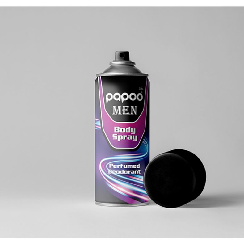 Gran lanzamento do noso novo produto: PAPOO MEN BODY SPRAY