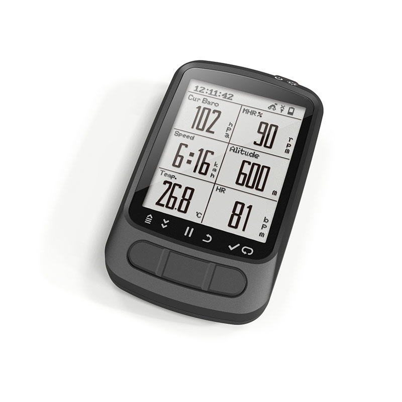 GPS ឥតខ្សែ និងកុំព្យូទ័រ BDS Bike ជាមួយអេក្រង់ LCD 2.4