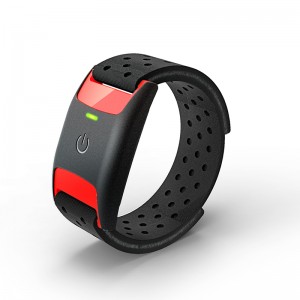 កេរ្តិ៍ឈ្មោះខ្ពស់ Bluetooth Smart Heart Rate Tracker Armband Step Counting Activity Tracker Fitness Heart Rate Monitor