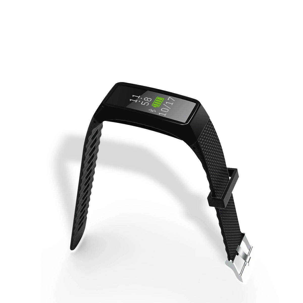 IP67 ජල ආරක්ෂිත හෘද ස්පන්දන වේගය මොනිටරය සහිත Smart Fitness Bracelet