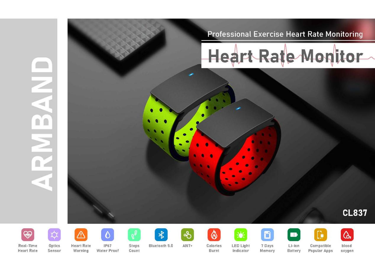 Nejnovější inovace: Náramek pro monitorování srdečního tepu ANT+ přináší revoluci ve sledování fitness