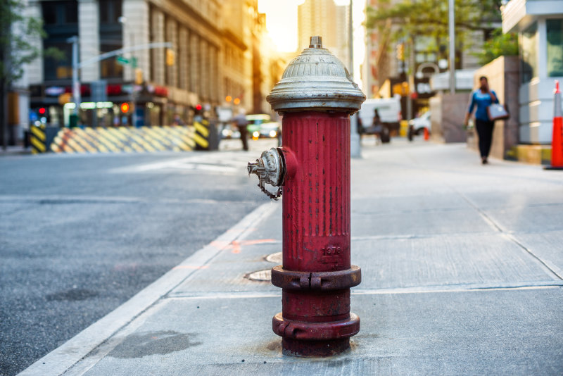 Intelligent fire hydrant system solution