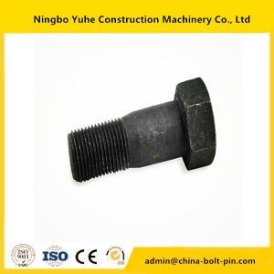 china bolt manufacture 12.9 grade track bolt & Nuts for excavator