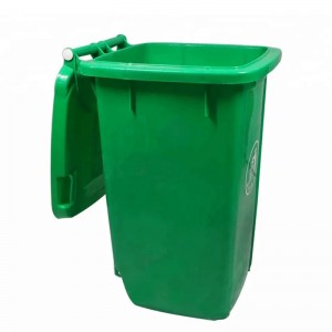 120L Plastic Outdoor Garbage Cans for Recycling Rubbish