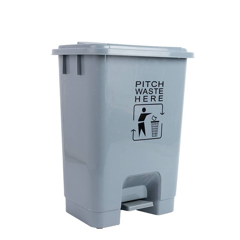 Medical 15L 20L 30L 40L 50L Plastic Garbage Recycling Bin with Foot Pedal Featured Image