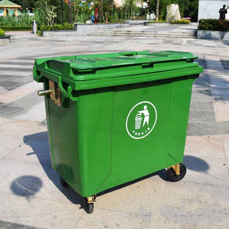 1100L Plastic Wheeled Thickened Garbage Can Wheelie Waste Bin Featured Image