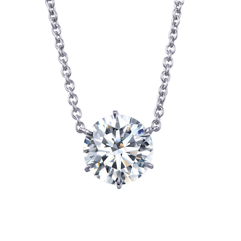 VS – SI dijamantna ogrlica uzgojena u laboratoriju Ogrlica s umjetnim dijamantima