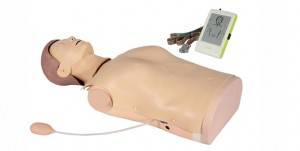 I-Electronic Half-Body CPR Training Manikin KM-TM105