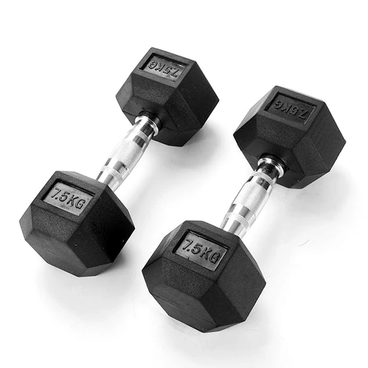 Fitness Body Building Weight Lifting Home Gym Gunakan Hex Dumbbell Murah
