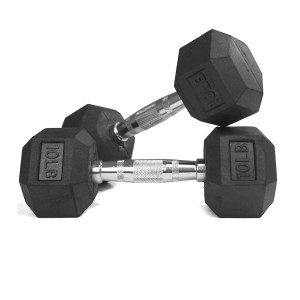 Wholesale Cheap Cast Iron Hex Dumbbell Set China Manufacturers