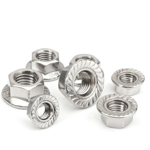Hot sales of quality and affordable stainless steel flange nut 304
