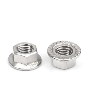Hot sale of high quality DIN316 stainless steel flange nuts Grade4.8 8.8