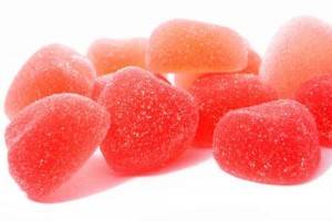 Gelé gummy godis socker beläggningsmaskin